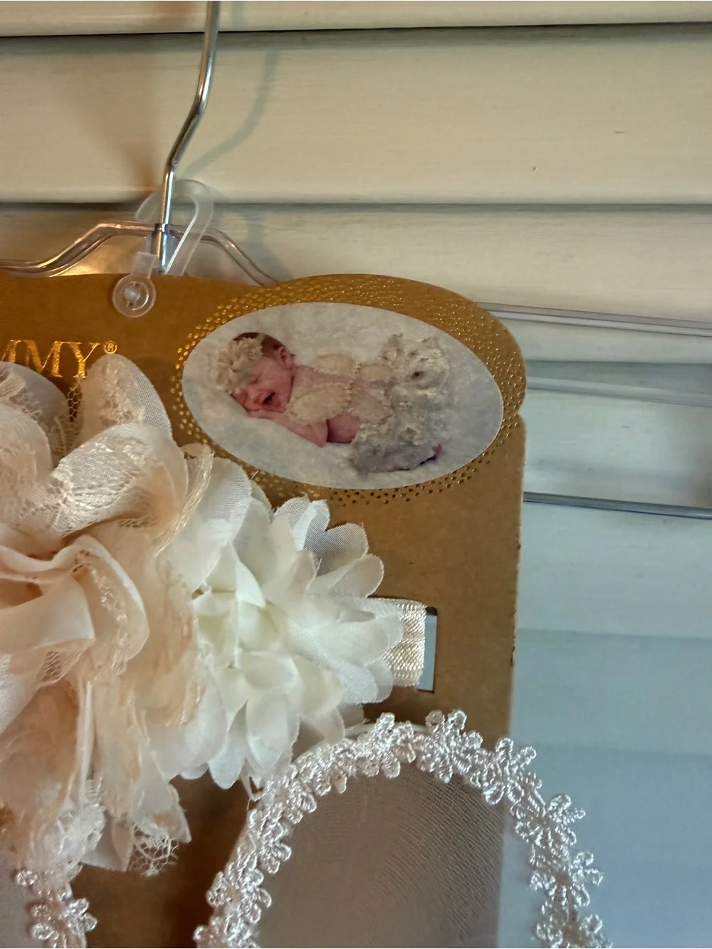 Girls White Flower Tutu Set with Butterfly Wings and Floral Headband